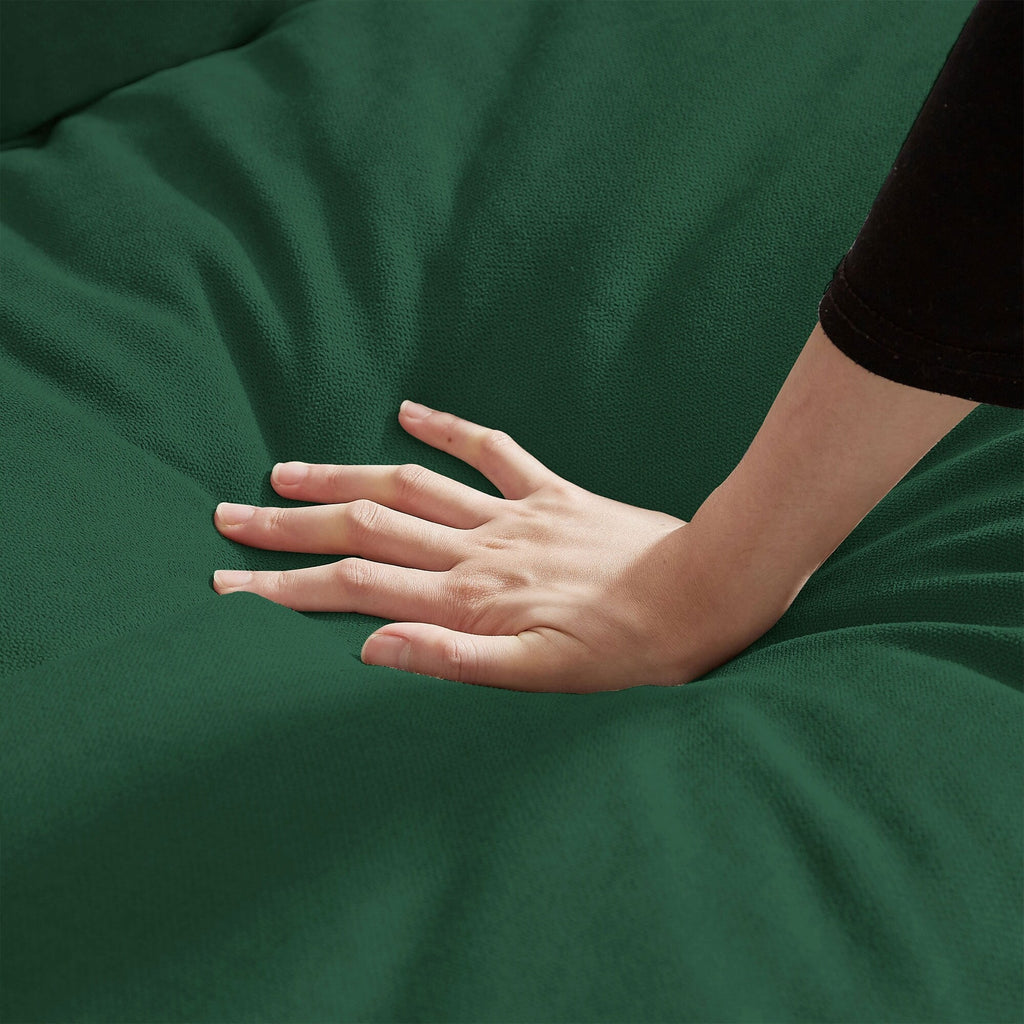 Canapé sectionnel en L de 82,28 pouces avec sièges nuage pour le salon