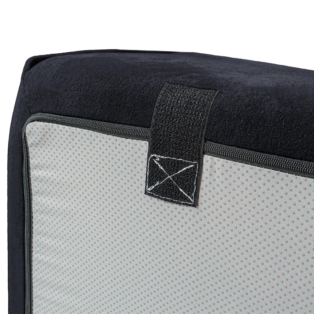 Canapé causeuse moderne rembourré 82 pouces, canapé modulaire en velours côtelé avec housse en tissu amovible et 2 oreillers