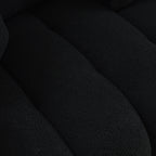 Canapé 3 places en tissu de 82 pouces avec coussins de dossier moelleux, cadre en bois massif et coussins en mousse confortables