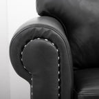 Canapé 3 places rembourré avec clous et pieds en bouleau pour le salon (83,86 €)