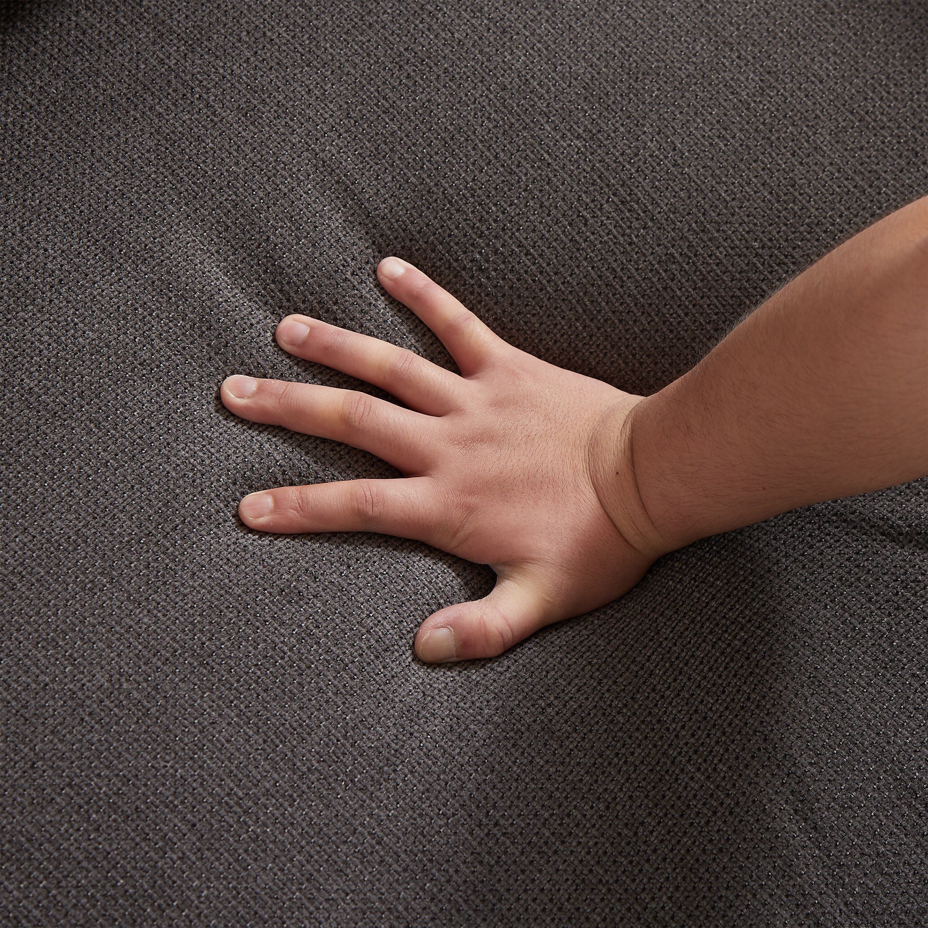 Canapé-lit convertible 2 en 1 en polyester 3 places avec matelas pliable pour salon