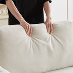 Canapé-lit convertible 2 en 1 en polyester 3 places avec matelas pliable pour salon