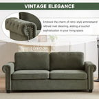 Canapé-lit convertible 2 en 1 en polyester de 83,8 po