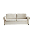 Canapé-lit convertible 2 en 1 en polyester de 83,8 po