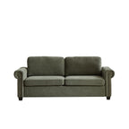 Canapé-lit convertible 2 en 1 en polyester de 83,8 po