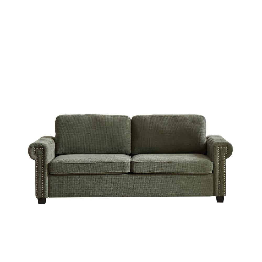 Canapé-lit convertible 2 en 1 en polyester de 83,8 po