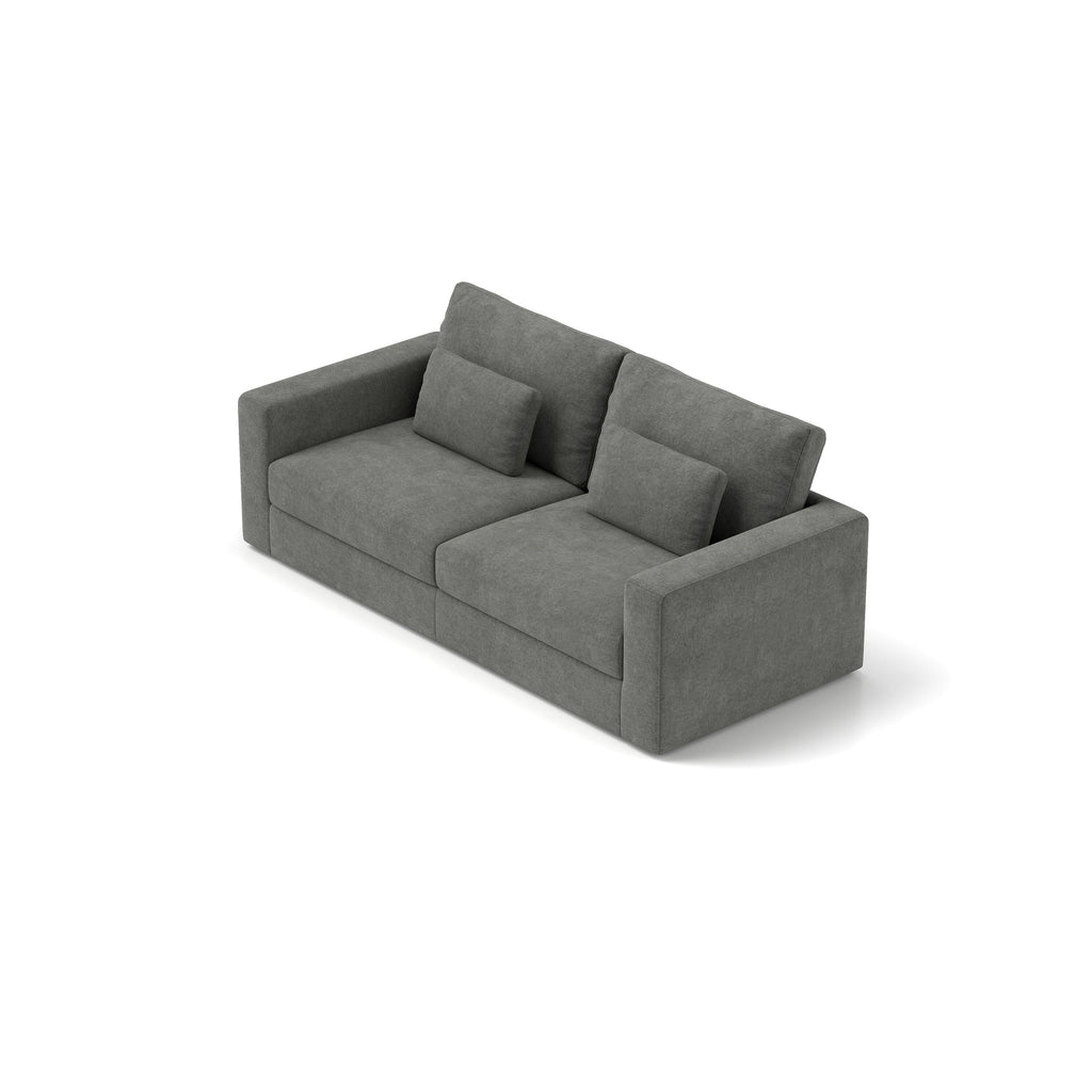 Canapé 3 places en tissu 83Fabric - Confort moelleux à double rembourrage pour salons modernes