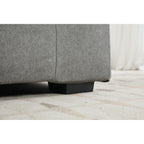 Canapé 3 places en tissu 83Fabric - Confort moelleux à double rembourrage pour salons modernes