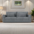 Canapé 3 places en tissu 83Fabric - Confort moelleux à double rembourrage pour salons modernes