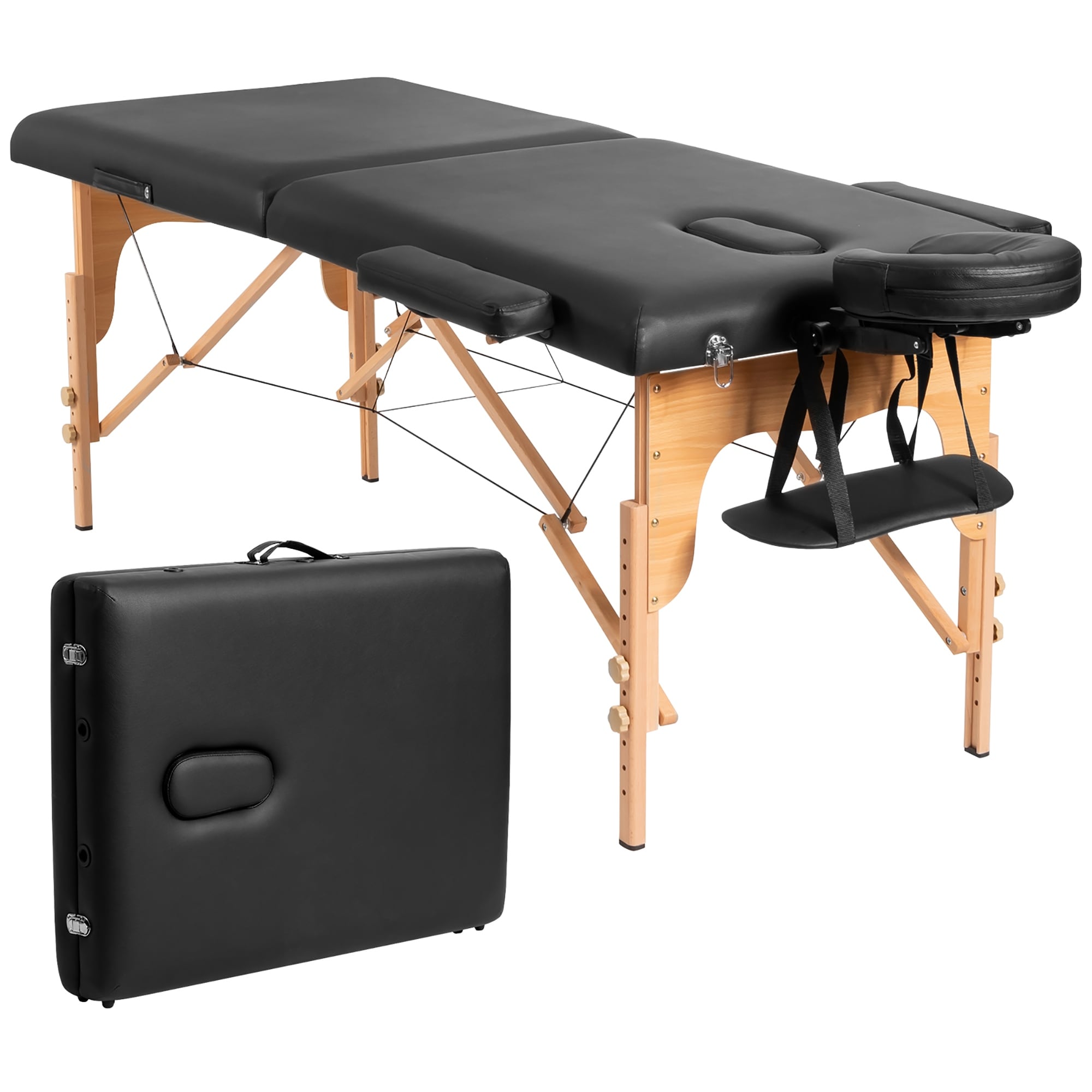 Table de massage portable Costway 84''L réglable pour le visage et le tatouage