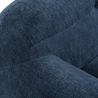 Canapé 3 places en tissu chenille de 85,8 pouces de large avec style capitonné