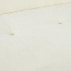 Canapé 3 places en tissu chenille de 85,8 pouces de large avec style capitonné