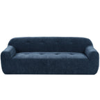 Canapé 3 places en tissu chenille de 85,8 cm de large, avec mousse sans poudre et ressorts ensachés pour un confort optimal.