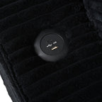 Canapé-lit en velours côtelé de 86,5 po avec 2 ports USB, porte-gobelets et capacité de charge de 250 kg