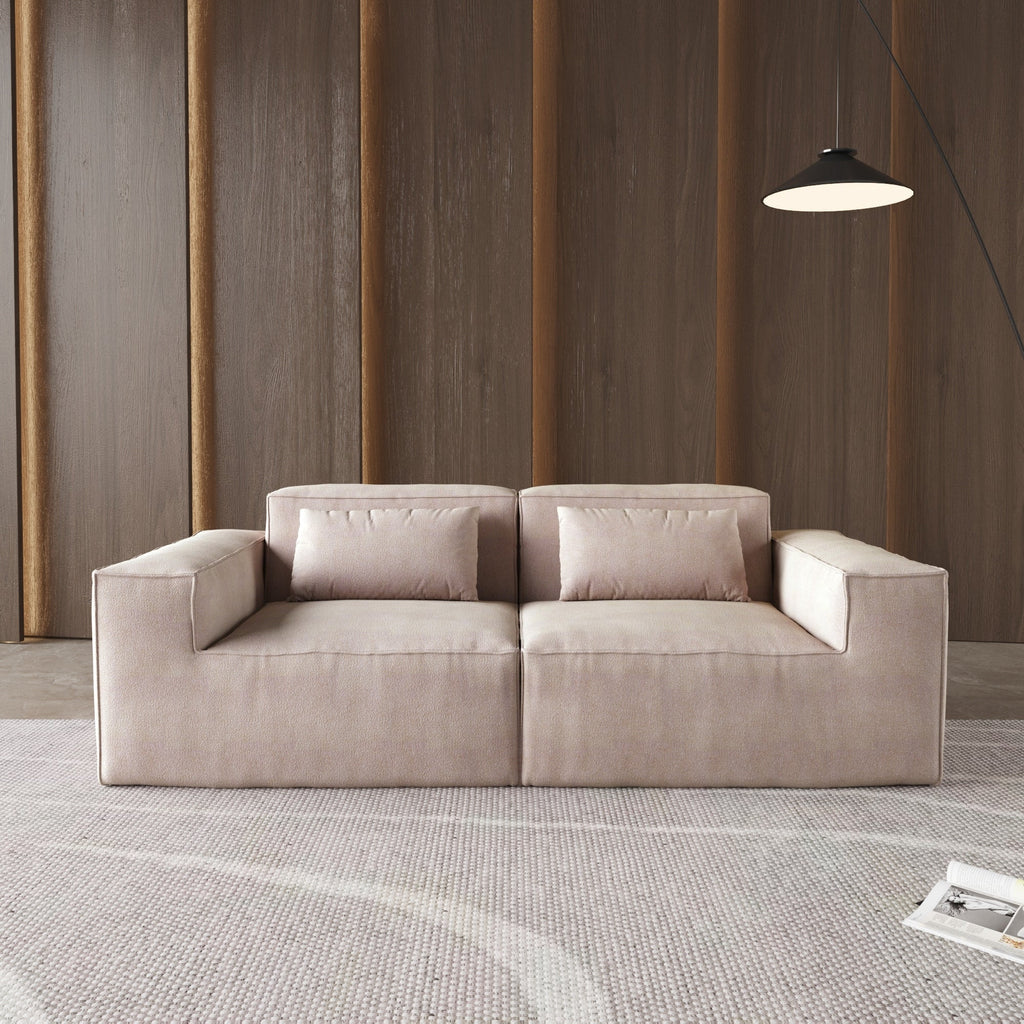 Canapé sectionnel modulaire 86,62 $, grand canapé causeuse Plus, canapés modernes et confortables en velours côtelé