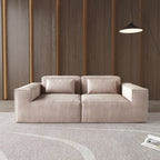 Canapé sectionnel modulaire 86,62 $, grand canapé causeuse Plus, canapés modernes et confortables en velours côtelé