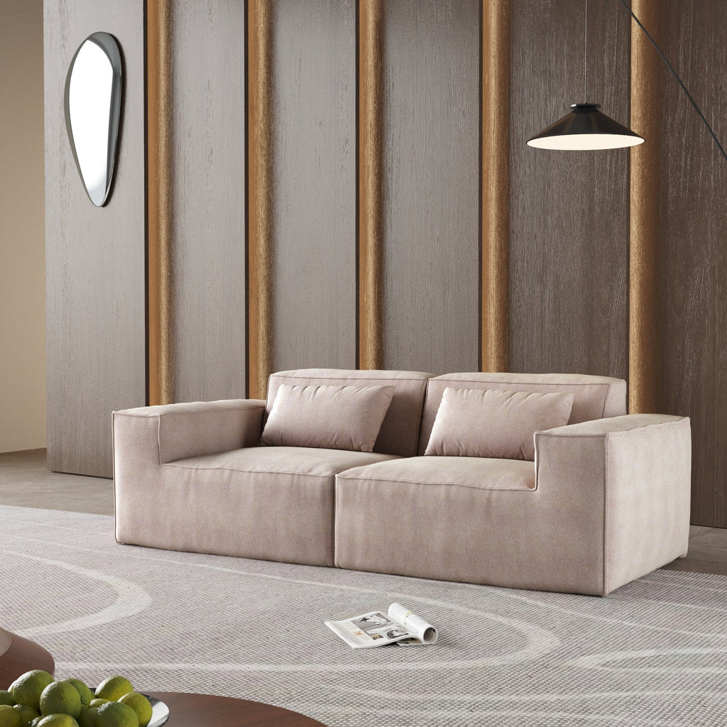 Canapé sectionnel modulaire 86,62 $, grand canapé causeuse Plus, canapés modernes et confortables en velours côtelé