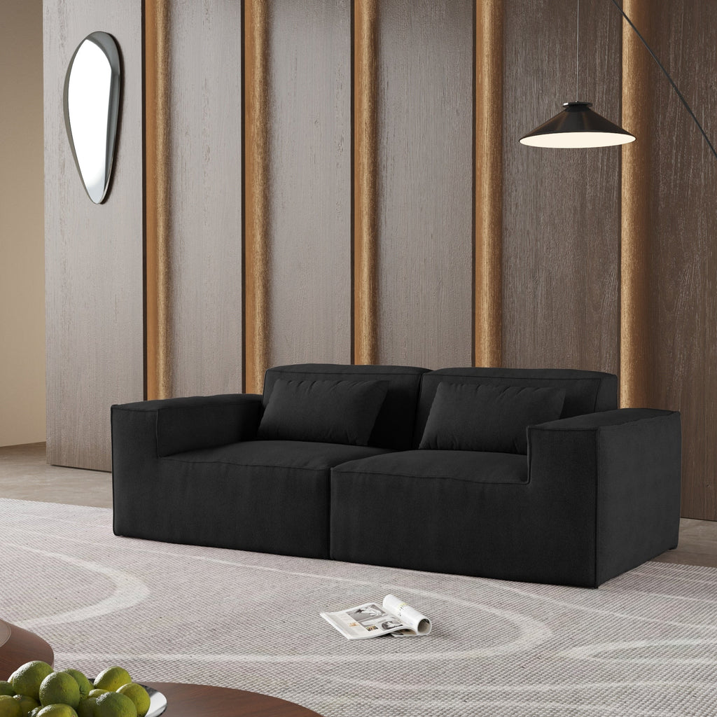 Canapé sectionnel modulaire 86,62 $, grand canapé causeuse Plus, canapés modernes et confortables en velours côtelé