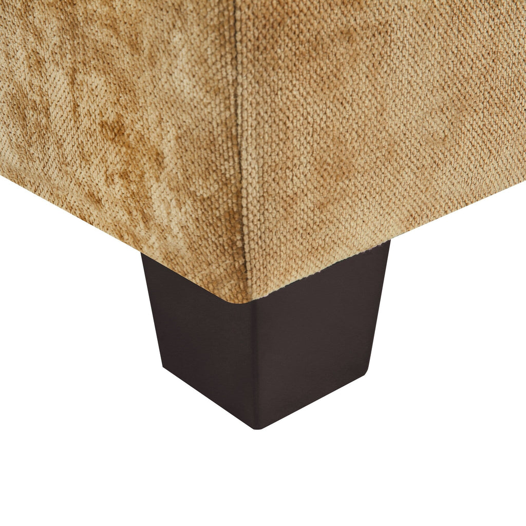 Canapé 3 places moderne de 87 pouces, rembourré, design chenille, pour le salon