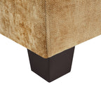 Canapé 3 places moderne de 87 pouces, rembourré, design chenille, pour le salon