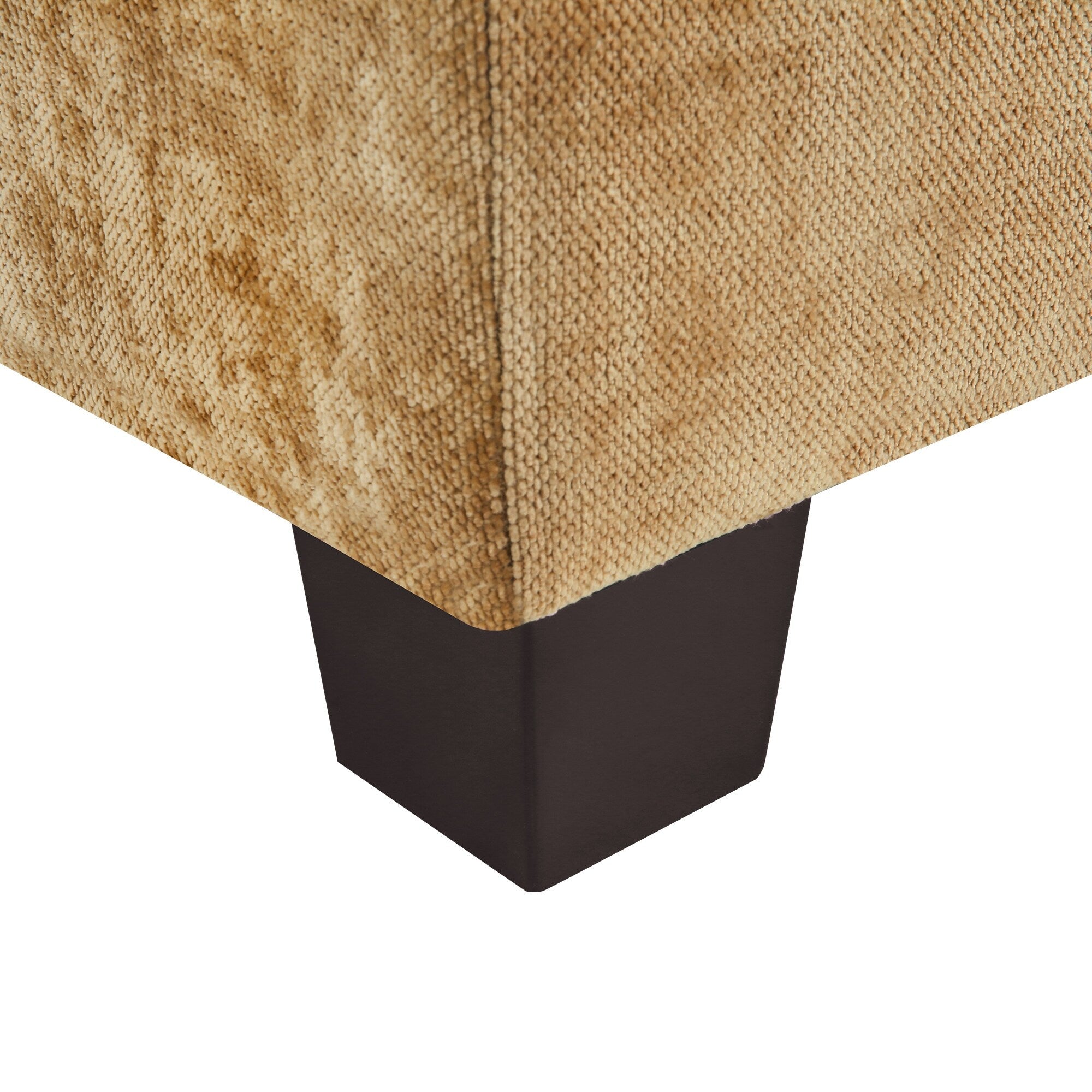 Canapé 3 places moderne de 87 pouces, rembourré, design chenille, pour le salon