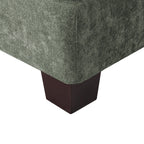 Canapé 3 places moderne de 87 pouces, rembourré, design chenille, pour le salon