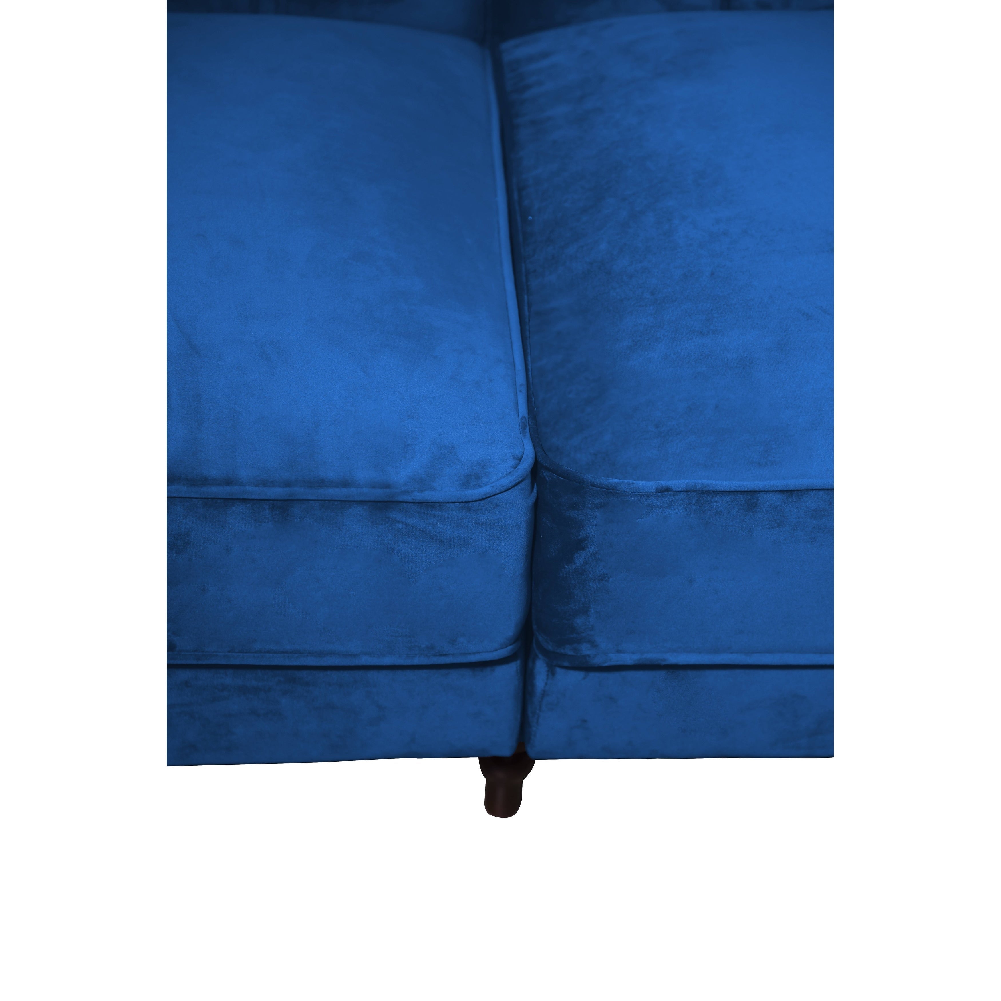 Canapé-lit convertible en velours de 87,8 po avec futon