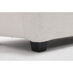 Canapé 3 places en tissu de 88,4 pouces : coussins de dossier amovibles, assise profonde et cadre robuste en bois dur et acier