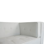 Canapé 3 places capitonné en velours 89,75 $ avec pieds en bois et cadre en bois dur séché au four pour le salon