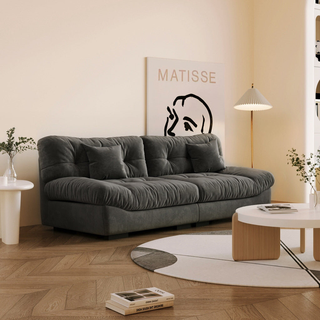 89 Canapé capitonné en forme de nuage