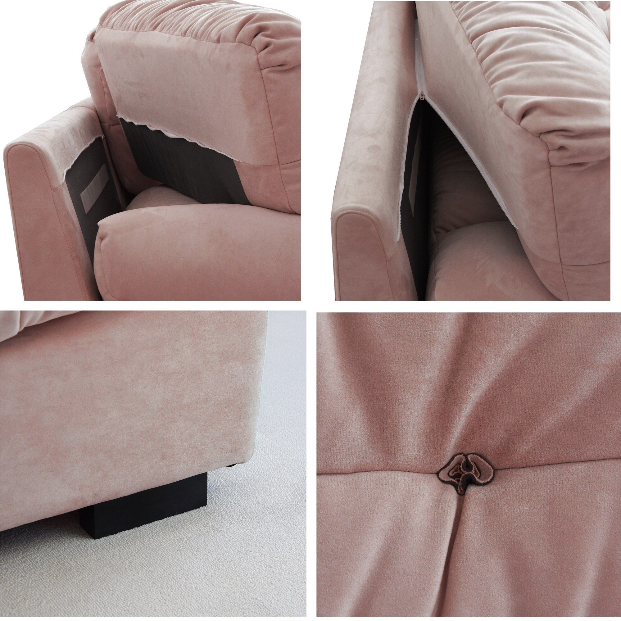 89 Canapé capitonné en forme de nuage