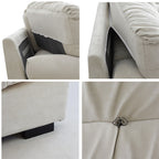 89 Canapé capitonné en forme de nuage