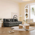 89 Canapé capitonné en forme de nuage