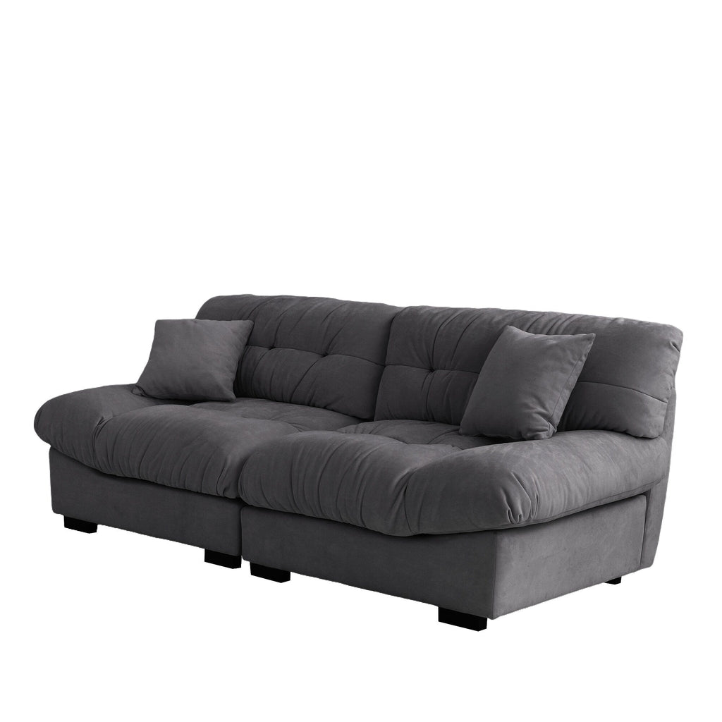 89 Canapé capitonné en forme de nuage