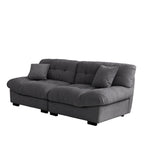 89 Canapé capitonné en forme de nuage