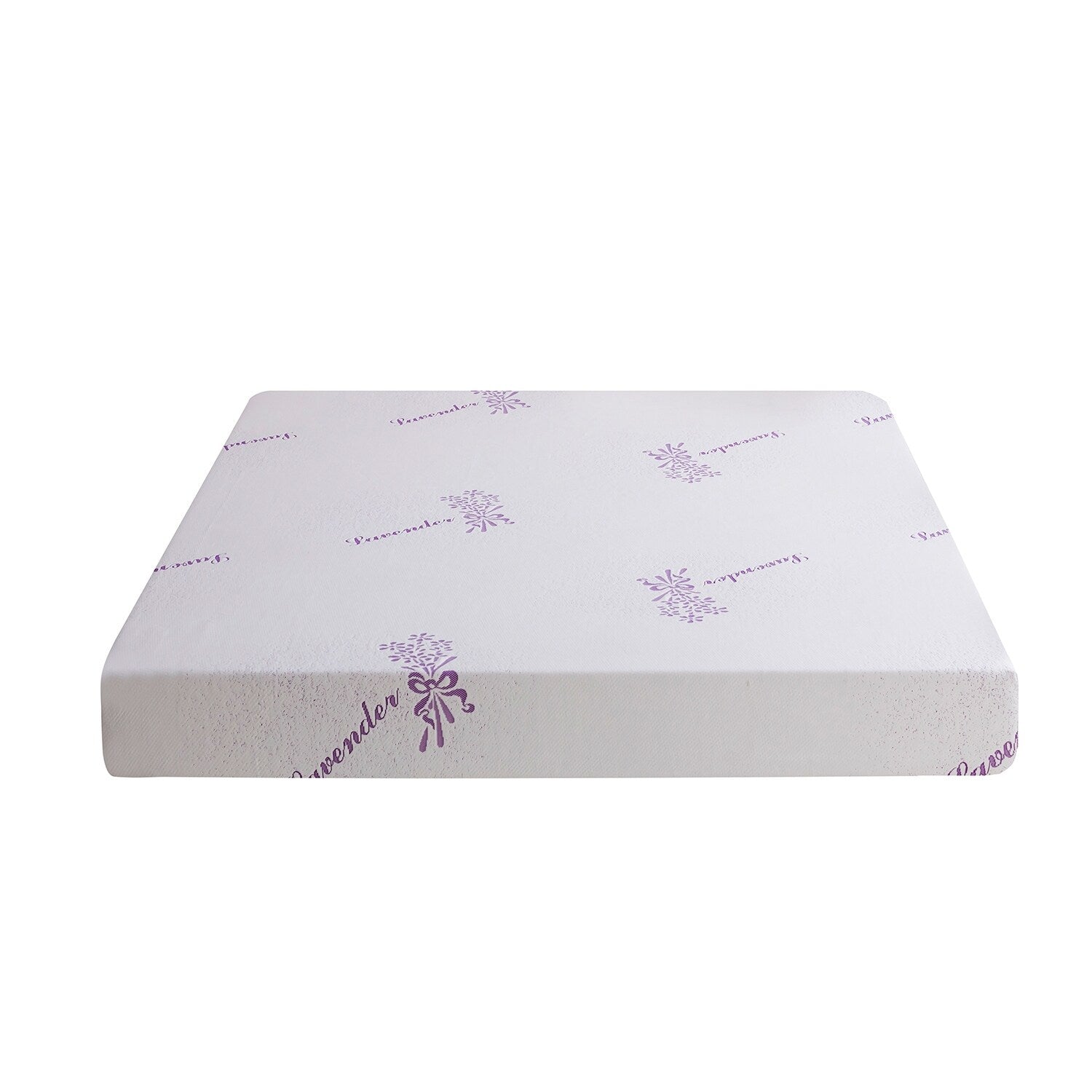 Matelas 8, avec mousse à mémoire de forme, infusion de lavande, confort rafraîchissant
