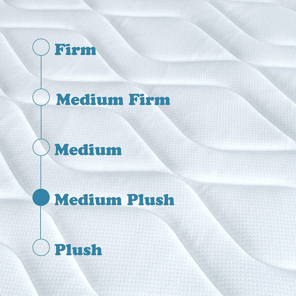 Matelas hybride en mousse à mémoire de forme Medium Cool Gel de 8 pouces par BRN