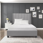 Matelas Queen Size 8 places en mousse à mémoire de forme respirante et rafraîchissante, blanc, matelas dans une boîte, matelas ferme et confortable