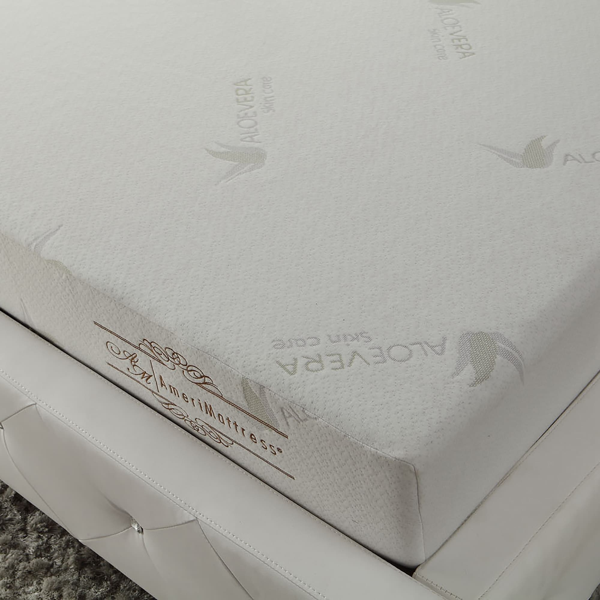 Matelas moderne en mousse à mémoire de forme haute densité de 8 épaisseurs