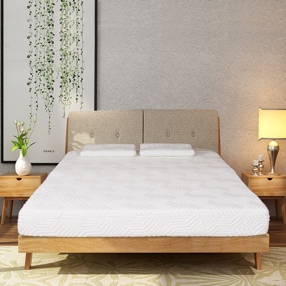 Matelas en mousse à mémoire de forme Cool Firm de 8 pouces avec 2 oreillers