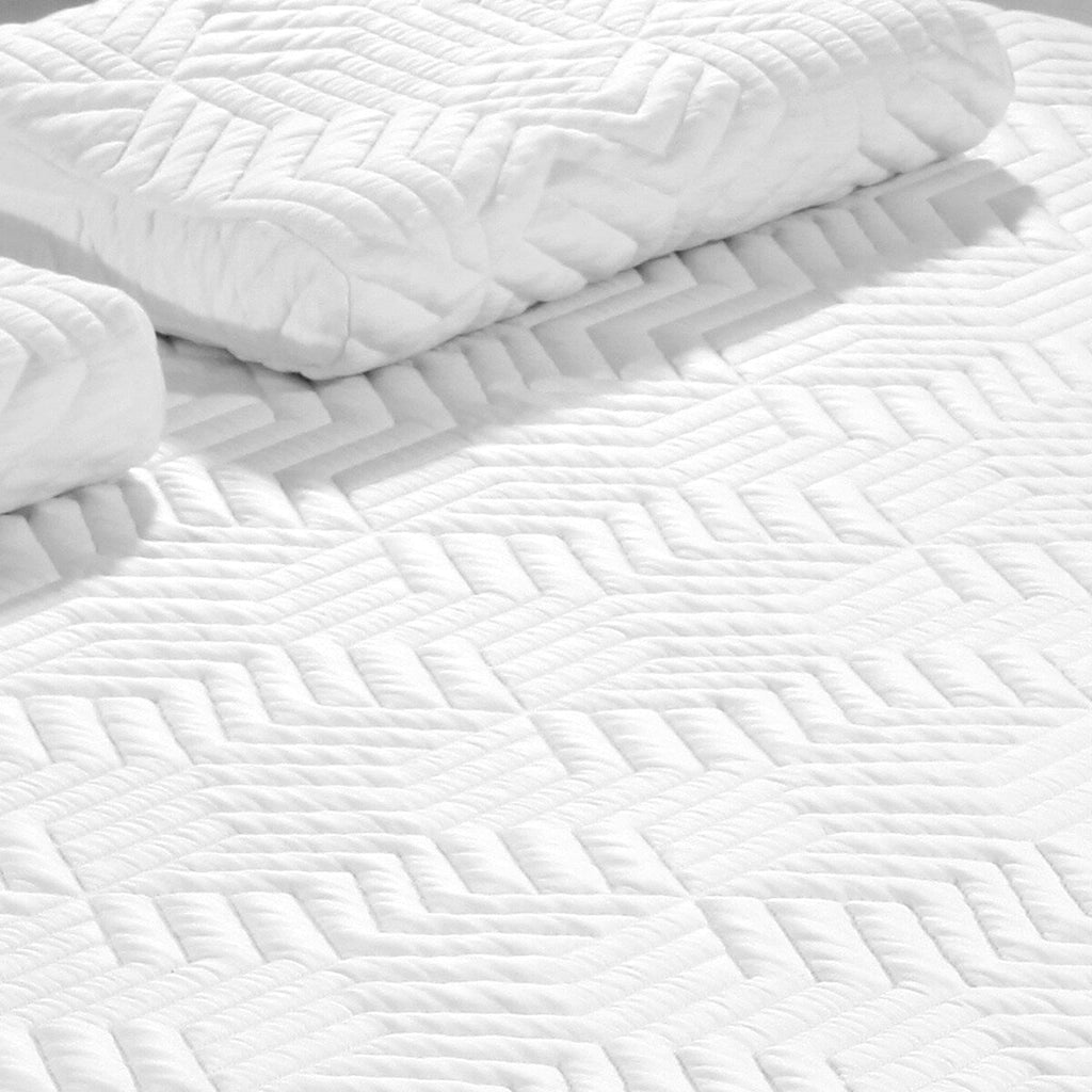 Matelas en mousse à mémoire de forme Cool Firm de 8 pouces avec 2 oreillers