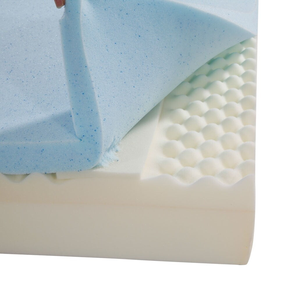 Matelas en mousse à mémoire de forme Cool Firm de 8 pouces avec 2 oreillers