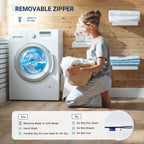 Matelas en mousse à mémoire de forme gel de 8 po de taille moyenne dans une boîte avec housse amovible