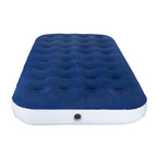 Matelas pneumatique durable de 9 pouces avec technologie Comfort Coil et pompe haute capacité, idéal pour le camping, la maison et les voyages portables.