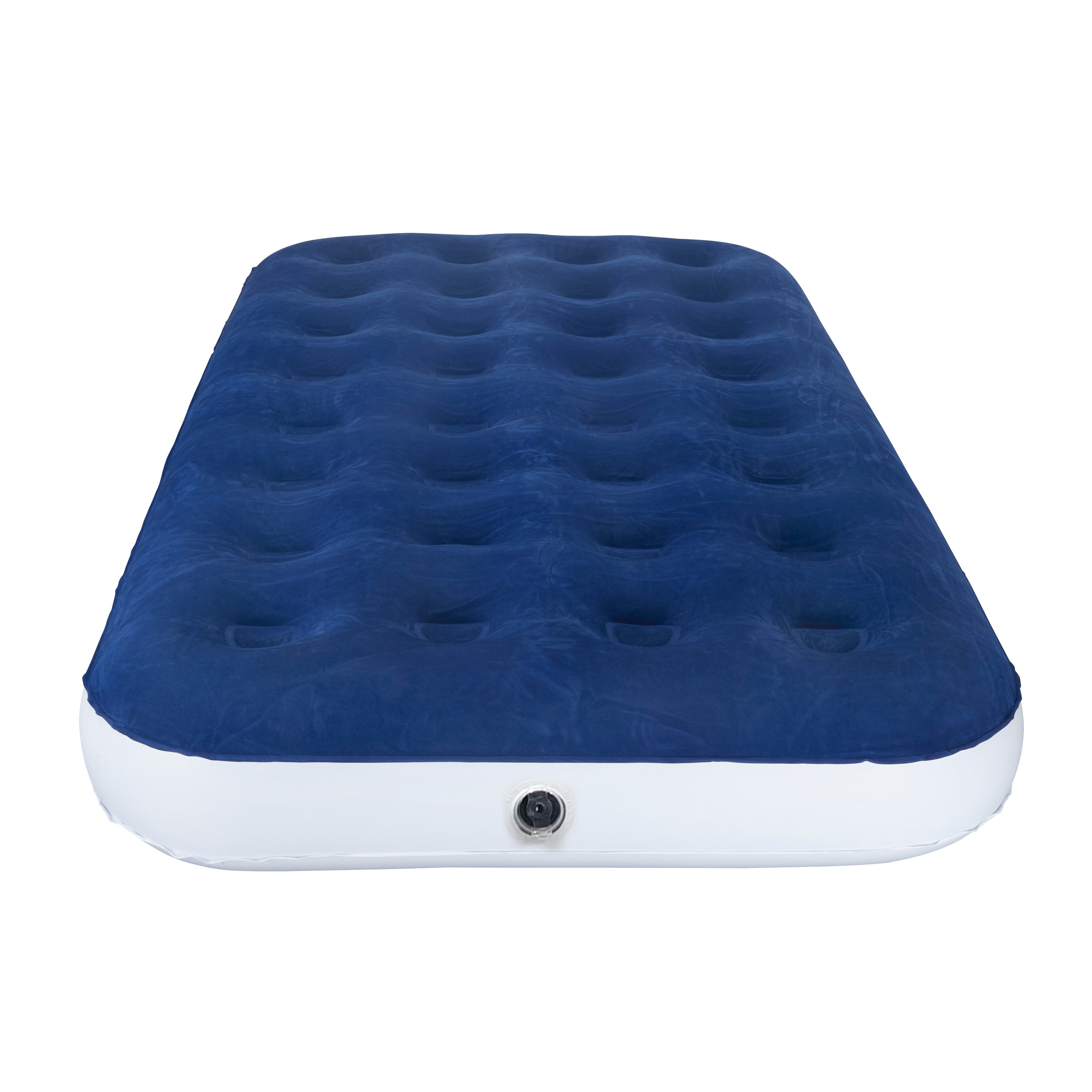 Matelas pneumatique durable de 9 pouces avec technologie Comfort Coil et pompe haute capacité, idéal pour le camping, la maison et les voyages portables.