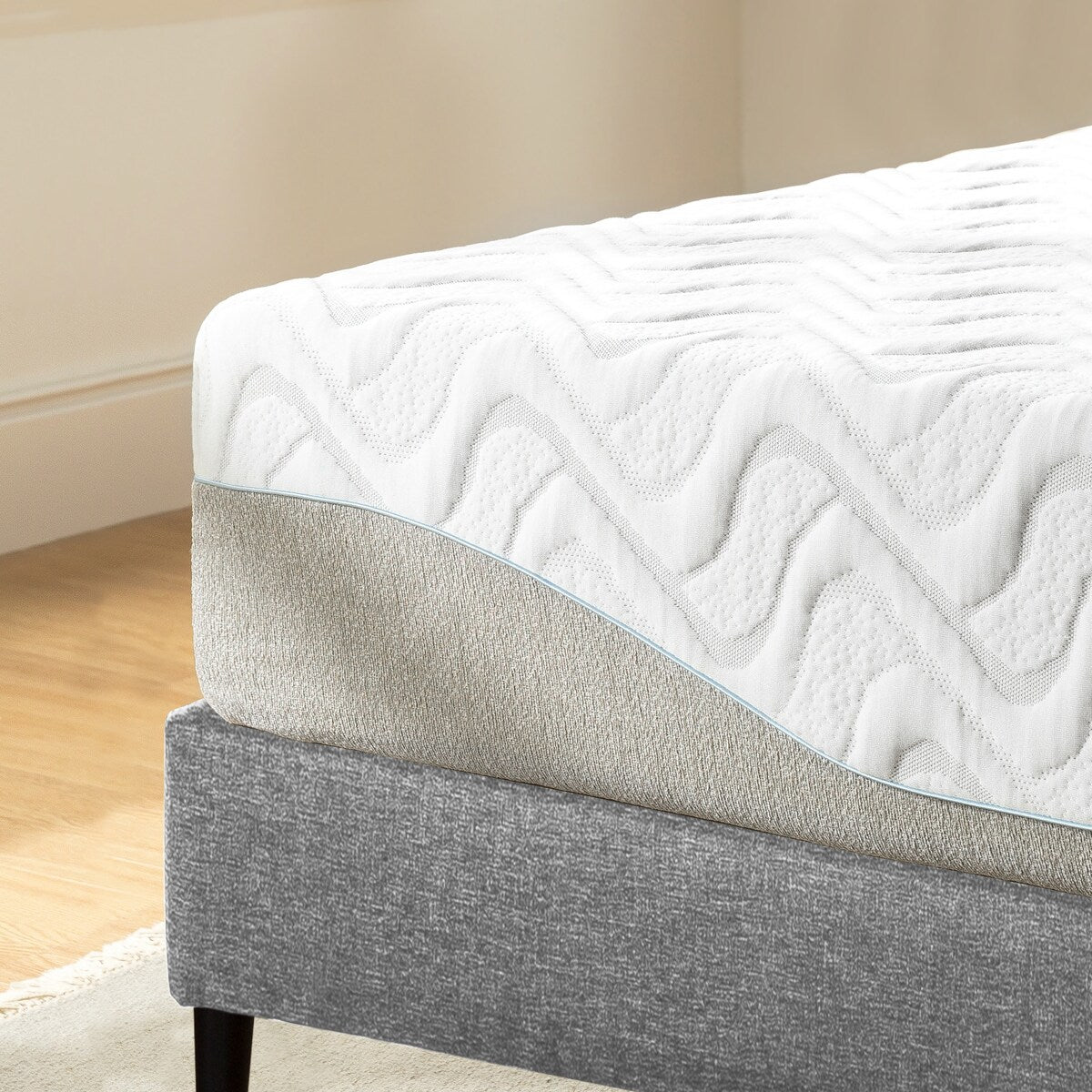 Matelas en mousse à mémoire de forme gel de 9 pouces par Crown Comfort