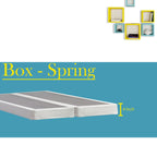 Matelas à ressorts ensachés ensachés en mousse moyennement ferme de 9 pouces et ensemble de sommiers à ressorts ensachés en bois de 4 pouces à profil bas.