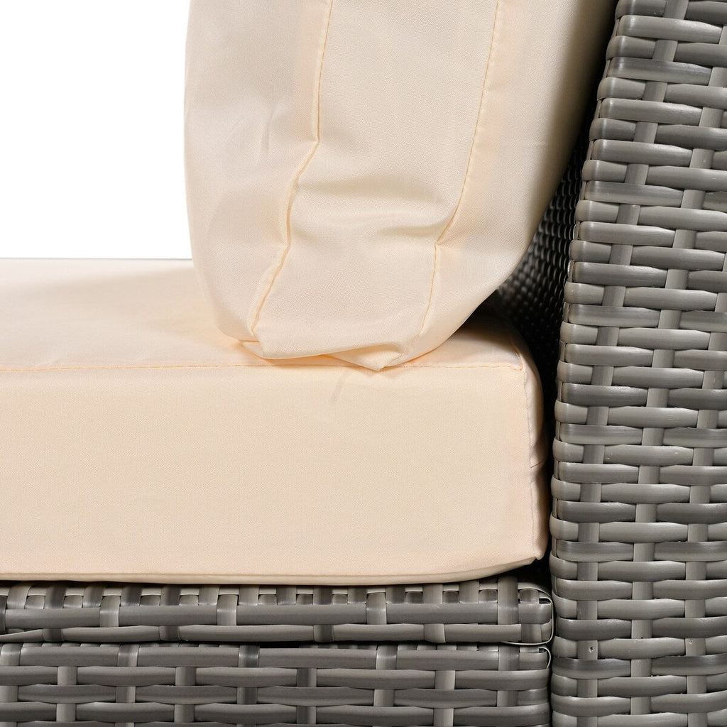 Ensemble de conversation d'extérieur 9 pièces