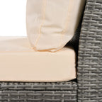 Ensemble de conversation d'extérieur 9 pièces