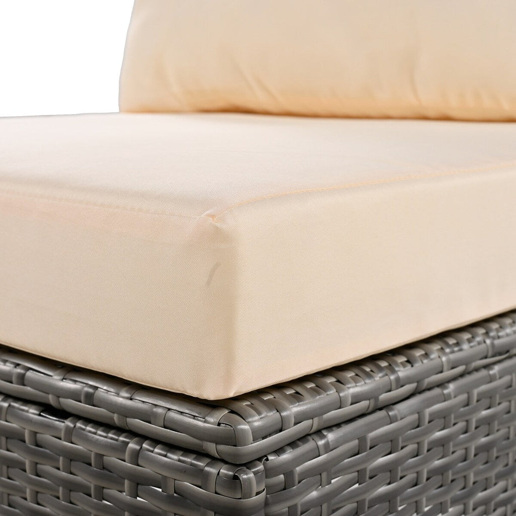 Ensemble de conversation d'extérieur 9 pièces